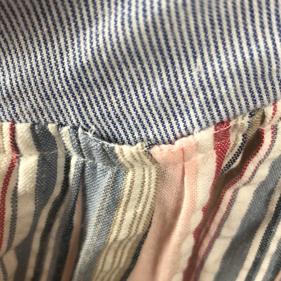 Romeo + Juliet Couture Cute Blue and White Ruffle Fringe Dress - Size Small - Picture 14 of 14